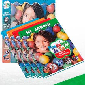 Mi Jardín Pimpones de Color 4 Vols