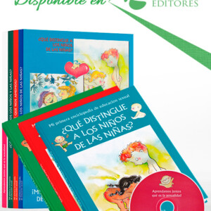 Mi Primera Enciclopedia de Educación Sexual 3 Vols con DVD