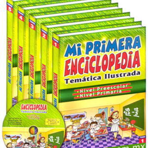 Mi Primera Enciclopedia Temática Ilustrada 5 Vols con CD-ROM