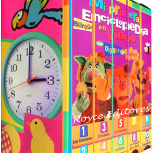 Mi Primera Enciclopedia en Video Bilingüe 5 Videos VHS