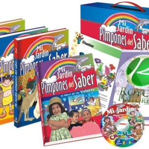 Mi Jardín Pimpones del Saber 4 Vols con CD Audio