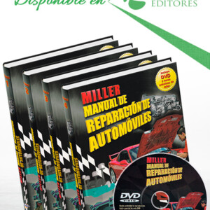 Miller Manual de Reparación de Automóviles 4 Vols con DVD