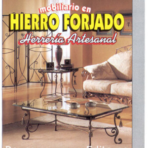 Mobiliario en Hierro Forjado 4 Vols