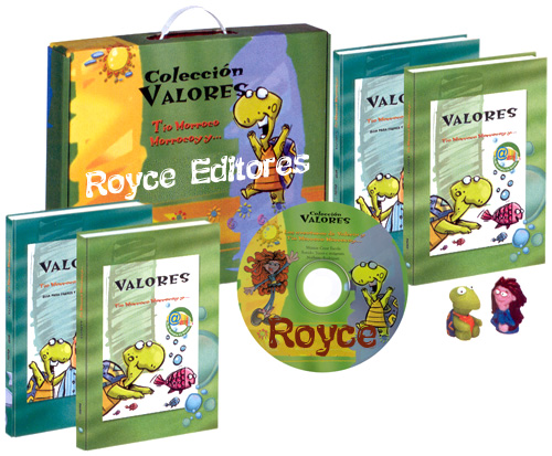 Colección Valores Tío Morroco Morrocoy 2 Vols con CD Audio - Libros MX