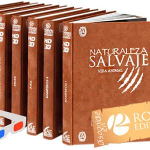 Naturaleza Salvaje Vida Animal 6 Vols con 4 DVDs