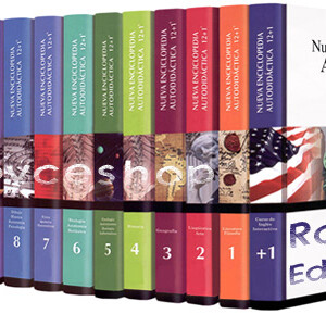 Nueva Enciclopedia Autodidáctica 12+1 13 Vols con 3 CD-ROMs y 3 CDs Audio