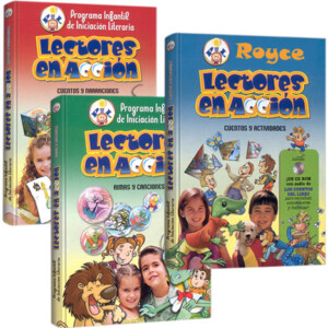 Lectores en Acción 3 Vols + 3 CDs Audio