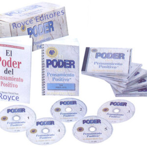El Poder del Pensamiento Positivo 5 CDs Audio con Libro y Guía