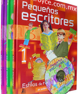 Pequeños Escritores 3 Vols con CD-ROM