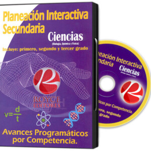 Planeación Interactiva Secundaria Ciencias en CD-ROM