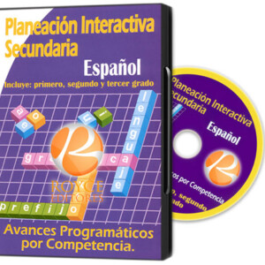 Planeación Interactiva Secundaria Español en CD-ROM