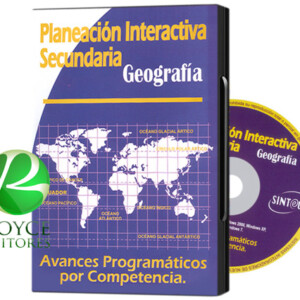 Planeación Interactiva Secundaria Geografía en CD-ROM