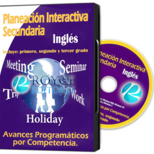 Planeación Interactiva Secundaria Inglés en CD-ROM