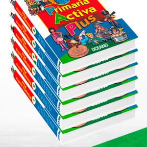 Primaria Activa Plus 6 Vols con 2 CD-ROMs y 2 CDs Audio