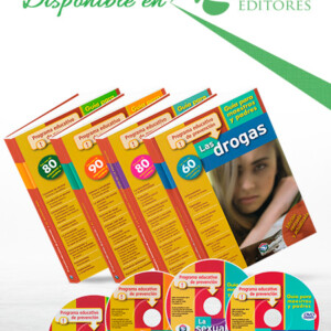 Programa Educativo de Prevención 4 Vols con 4 DVDs