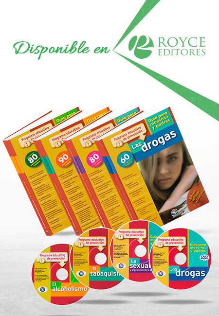 Programa Educativo de Prevención 4 Vols con 4 DVDs