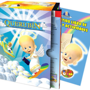 Querubín 5 DVDs con un libro de Actividades