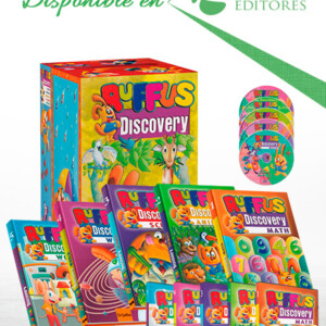 Ruffus Discovery English 5 Vols con 5 CD-ROMs y 5 DVDs