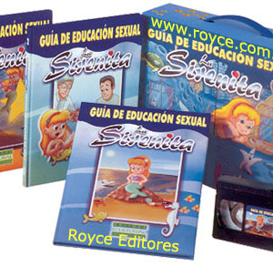 Guía de Educación Sexual La Sirenita 3 Vols con DVD