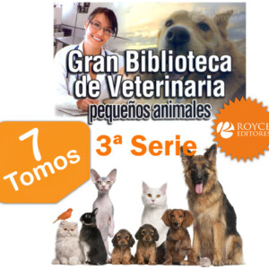 Gran Biblioteca de Veterinaria Pequeños Animales 7 Vols 3a Serie