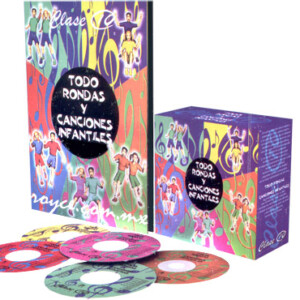 Todo Rondas y Canciones Infantiles con 5 CDs Audio