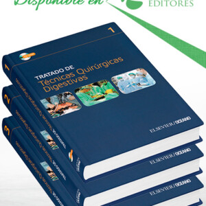 Tratado de Técnicas Quirúrgicas Digestivas 3 Vols con CD-ROM