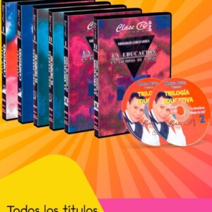Trilogía Educativa 6 DVDs