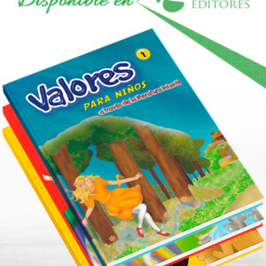 Valores para Niños a Través de la Literatura Infantil 3 Vols con CD-ROM