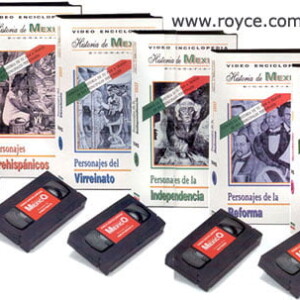 Video Enciclopedia Historia de México 5 VHS