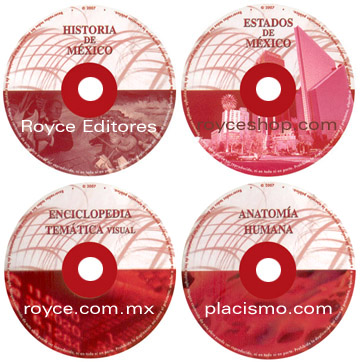 Enciclopedia Temática Visual 10 Vols con 4 CD-ROMs