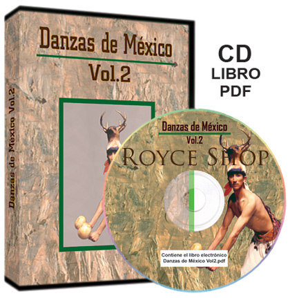 Danzas de México Vol 2 con DVD, CD Audio y un e-Book