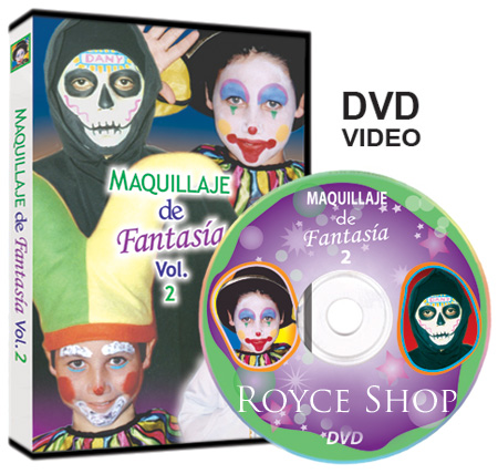Maquillaje de Fantasía 2 DVDs
