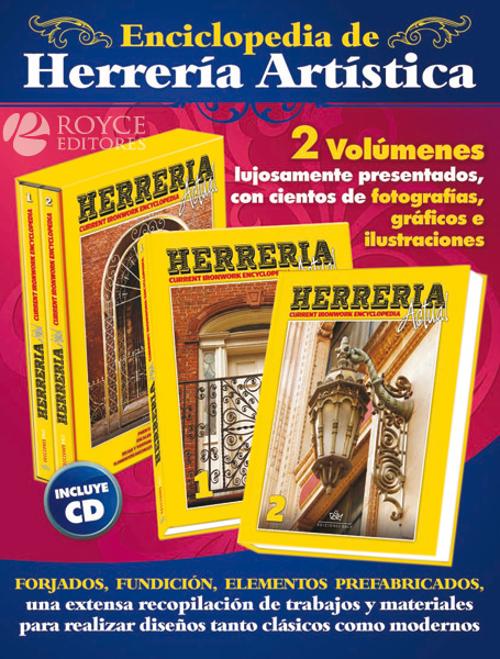Enciclopedia de Herrería Actual 2 Vols con CD-ROM