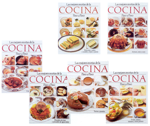 Las mejores recetas de COCINA Paso a Paso 6 Vols - Libros MX Las mejores recetas de COCINA Paso a Paso 6 Vols - Libros MX