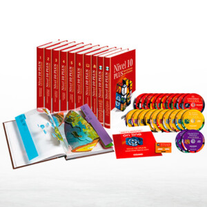 Nivel 10 Plus 8 Vols con 12 CD-ROMs y 10 DVDs