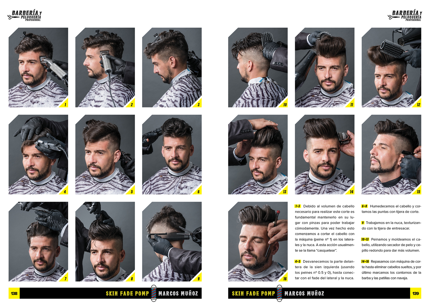 Barberos Corte De Pelo Nivel Peine De Nivel De Peluquería, Cabezal