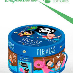 Piratas: Libro + Puzle Gigante