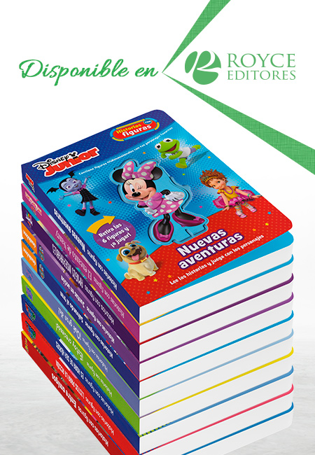 2a Colección Disney Junior Historias Con Figuras 10 Vols