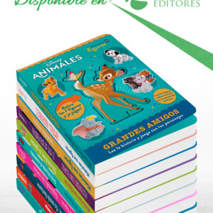 3a Serie. Colección Disney Junior Historias Con Figuras 10 Vols