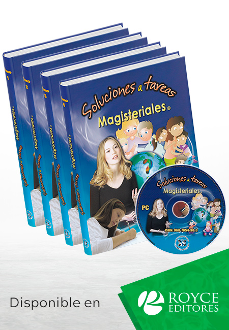 Soluciones a Tareas Magisteriales 4 Vols con CD-ROM