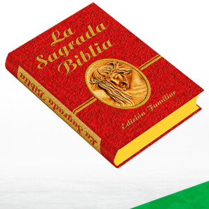 La Sagrada Biblia Edición Familiar - Portada en Relieve de Cristo Coronado de Espinas