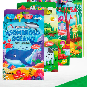 Colección Colores Infinitos 4 Vols