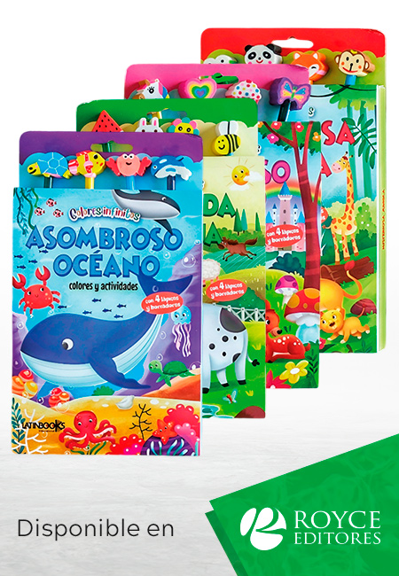 Colección Colores Infinitos 4 Vols
