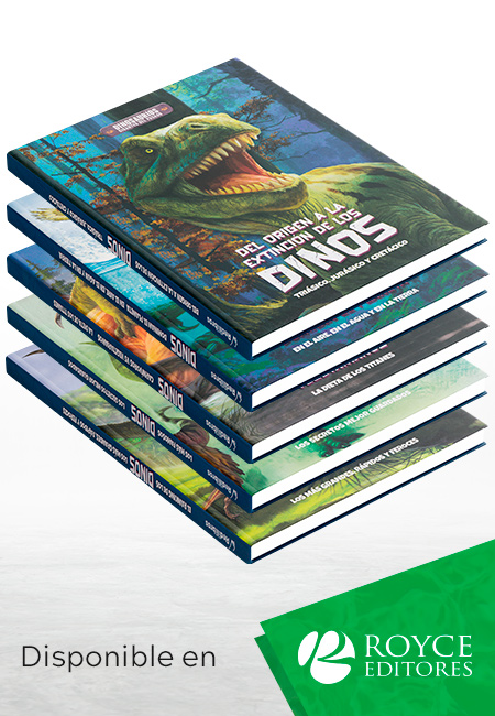 Colección Dinosaurios, Gigantes del Pasado 5 Vols